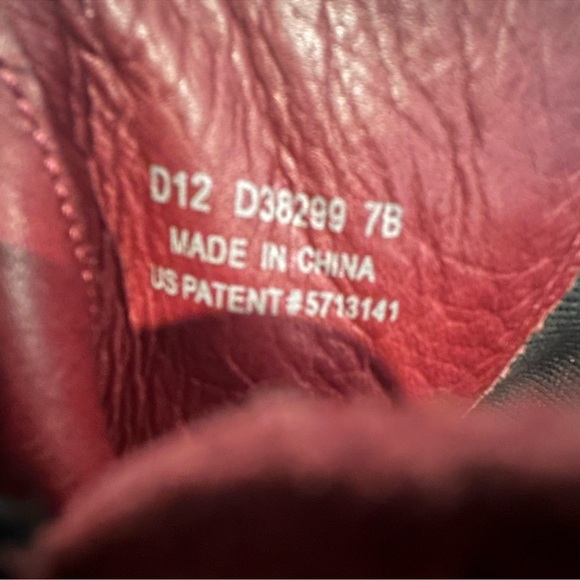 Vintage Burgundy suede knee high pull on Boots Cole Haan - Picture 9 of 10